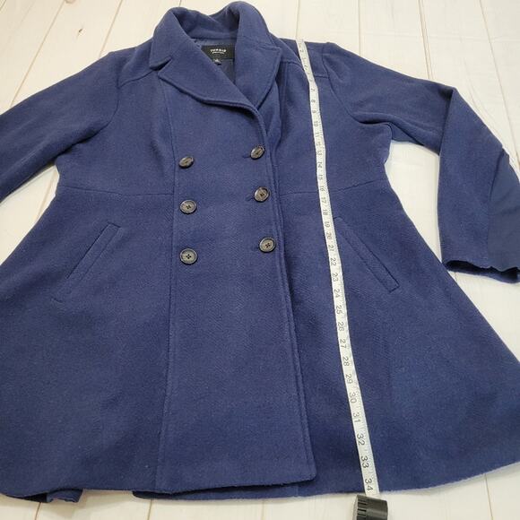 Torrid Navy Pea Coat - Picture 7 of 10